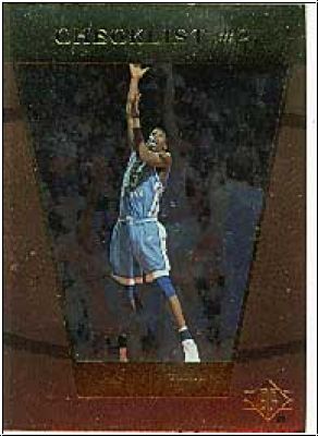 NBA 1998 SP Top Prospects - No 62 - Antawn Jamison