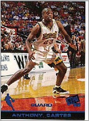 NBA 1998 Press Pass Blue - No. 31 - Anthony Carter