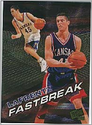 NBA 1998 Press Pass Fastbreak - No FB 1 / 12 - Raef LaFrentz