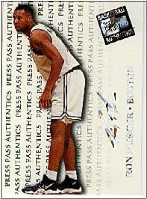 NBA 1998 Press Pass Authentics Hang Time - No 37