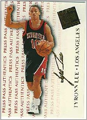 NBA 1998 Press Pass Authentics - No 18 - Tyronn Lue