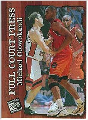 NBA 1998 Press Pass Authentics Full Court Press - No FP 10/12 - Michael Olowokandi