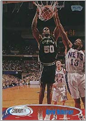 NBA 1998/99 Stadium Club - No 66 - David Robinson