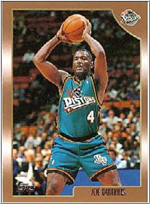 NBA 1998/99 Topps - No. 43 - Joe Dumars