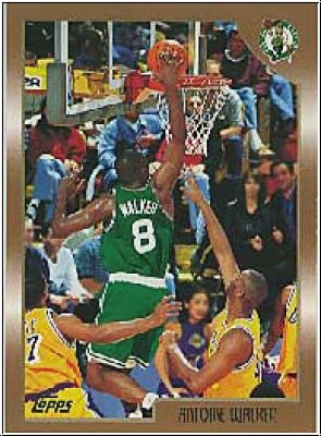 NBA 1998/99 Topps - No. 39 - Antoine Walker