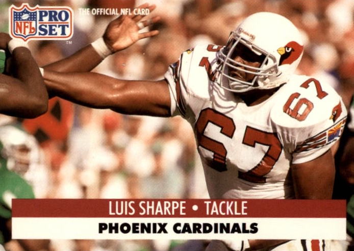 NFL 1991 ProSet - No 267 - Luis Sharpe