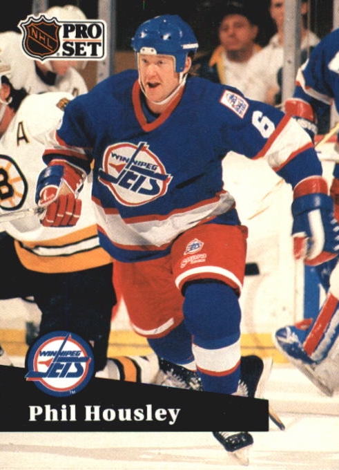 NHL 1991-92 ProSet French - No 267 - Phil housley