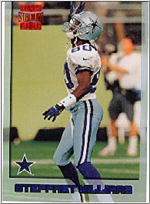 NFL 1996 Stadium Club Dot Matrix - No 353 - Stepfret Williams