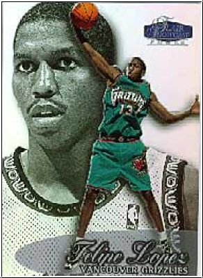 NBA 1998/99 Flair Showcase Row 3 - No 65 - Felipe Lopez