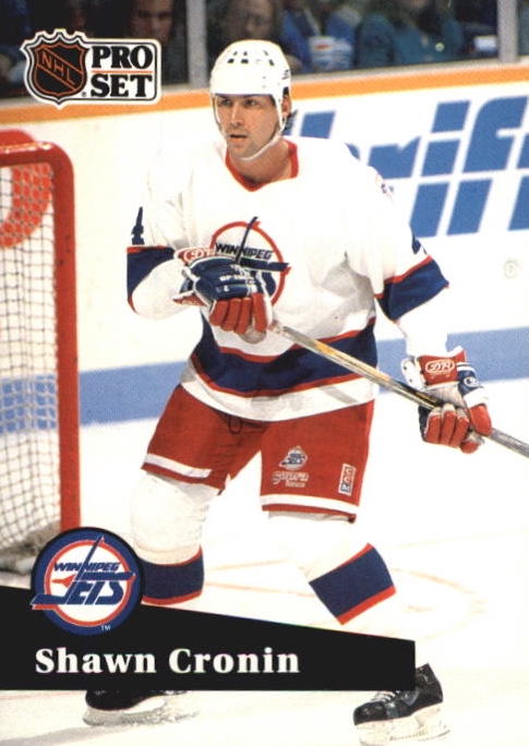 NHL 1991-92 ProSet French - No 268 - Shawn Cronin