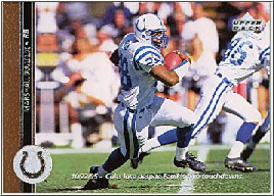 NFL 1996 Upper Deck - No 103 - Marshall Faulk