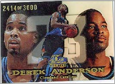 NBA 1998/99 Flair Showcase Row 1 - No 40 - Derek Anderson