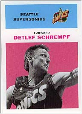 NBA 1998 / 99 Fleer Tradition Vintage '61 - No 59 - Detlef Schre