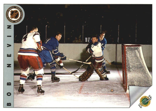 NHL 1991-92 Ultimate Original Six - No 26 - Bob Nevin