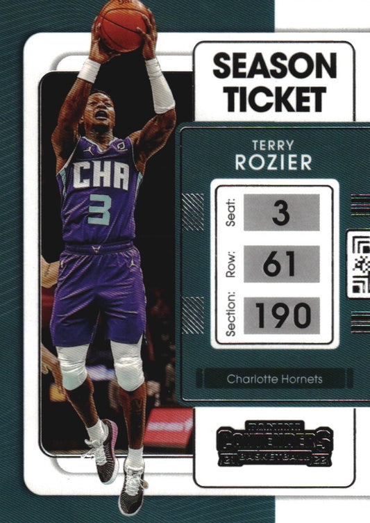 NBA 2021-22 Panini Contenders - No 26 - Terry Rozier