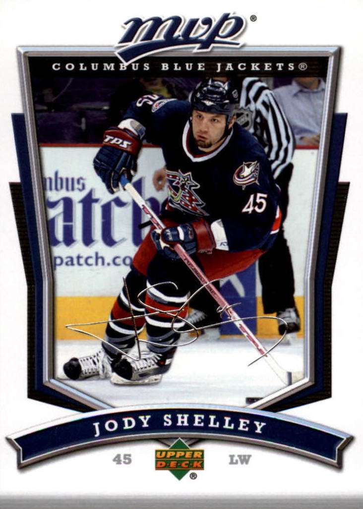 NHL 2007-08 Upper Deck MVP - No 26 - Jody Shelley