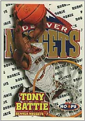 NBA 1997-98 Hoops - No 191 - Tony Battie