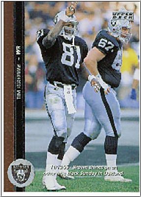 NFL 1996 Upper Deck - No 59 - Tim Brown