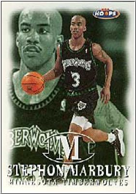 NBA 1998 / 99 Hoops - No 90 - Stephon Marbury