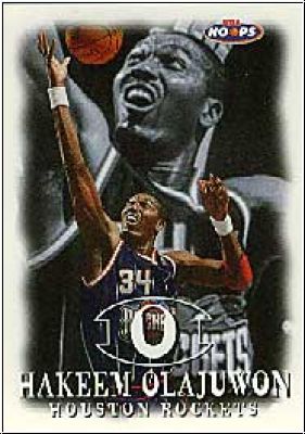 NBA 1998/99 Hoops - No 129 - Hakeem Olajuwon