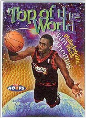 NBA 1997 / 98 Hoops Top of the World - No 2 of 15 TW - Tim Thomas