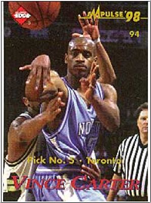 NBA 1998 Collector's Edge Impuls - No 94 - Vince Carter