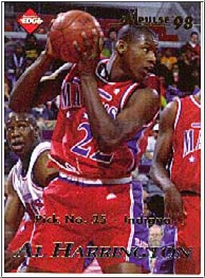 NBA 1998 Collector's Edge Impuls Parallel - No 14 - Al Harringto