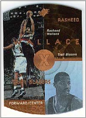 NBA 1997 / 98 SPx Bronze - No 35 - Rasheed Wallace