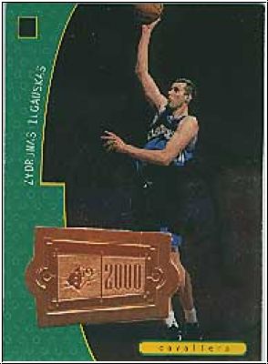 NBA 1998/99 SPx Finite - No 162 - Zydrunas Ilgauskas