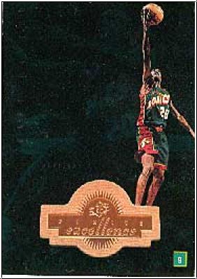 NBA 1998/99 SPx Finite - No 210 - Gary Payton