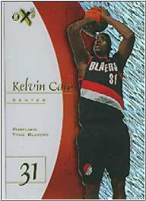 NBA 1997 / 98 E-X 2001 - No 64 - Kelvin Cato