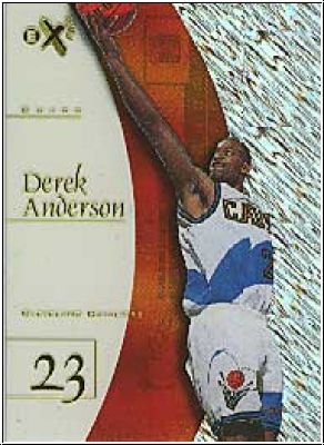 NBA 1997 / 98 E-X 2001 - No 63 - Derek Anderson