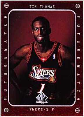 NBA 1997 / 98 SP Authentic - No 172 - Tim Thomas