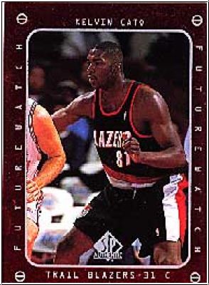 NBA 1997 / 98 SP Authentic - No 162 - Kelvin Cato