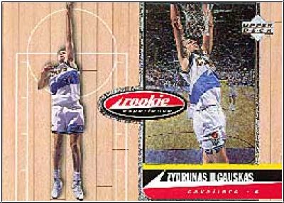 NBA 1998 Upper Deck Hardcourt - No 90 - Zydrunas Ilgauskas