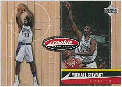 NBA 1998 Upper Deck Hardcourt - No 89 - Michael Stewart