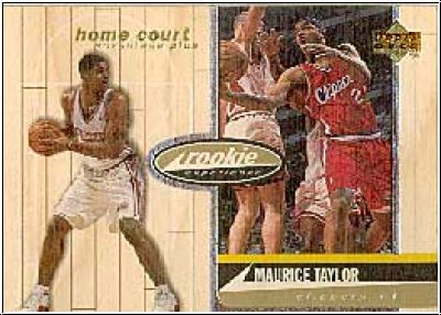 NBA 1998 Upper Deck Hardcourt Home Court Advantage Plus - No 81 - Maurice Taylor