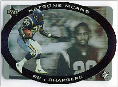 NFL 1996 SPx - No 38 - Natrone Means