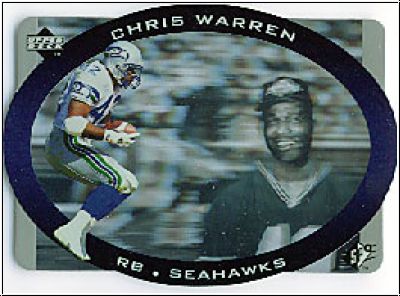 NFL 1996 SPx - No 45 - Chris Warren