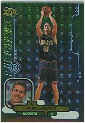 NBA 1998/99 UD Ionix - No 63 - Raef LaFrentz