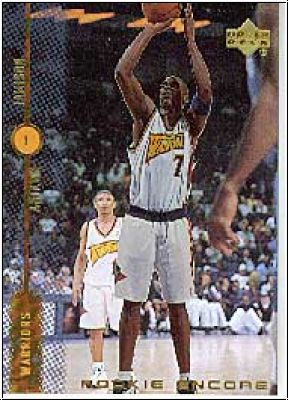 NBA 1998 / 99 Upper Deck Encore Rookie Encore F/X - No RE8 - Antawn Jamison