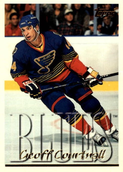 NHL 1995 / 96 Topps - No 276 - Geoff Courtnall