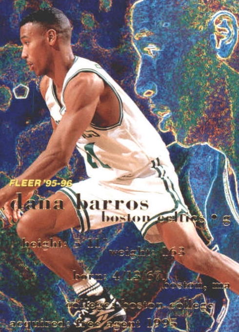 NBA 1995-96 Fleer European - No 277 - Dana Barros