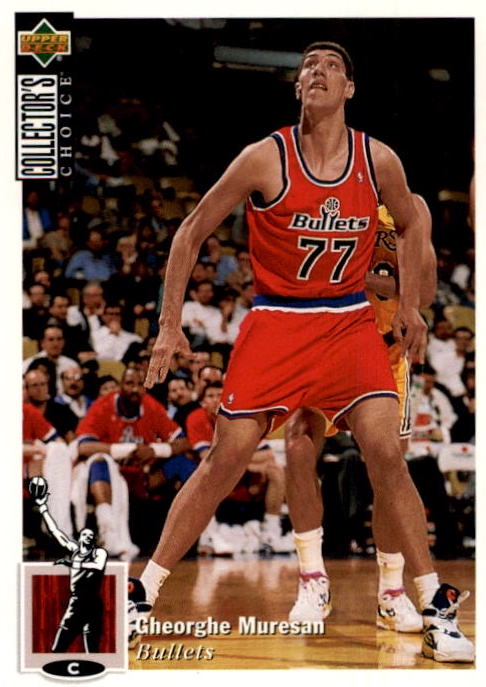 NBA 1994-95 Collector's Choice International German - No 277 - Gheorghe Muresan