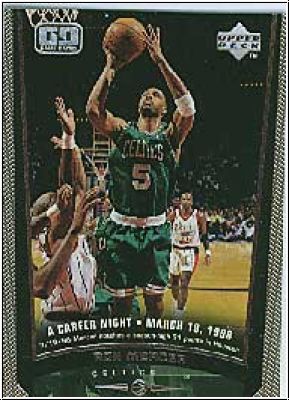 NBA 1998/99 Upper Deck - No 10 - Ron Mercer