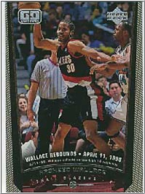 NBA 1998/99 Upper Deck - No 124 - Rasheed Wallace