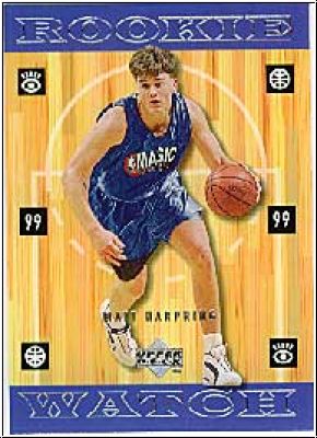 NBA 1998/99 Upper Deck - No. 326 - Matt Harpring