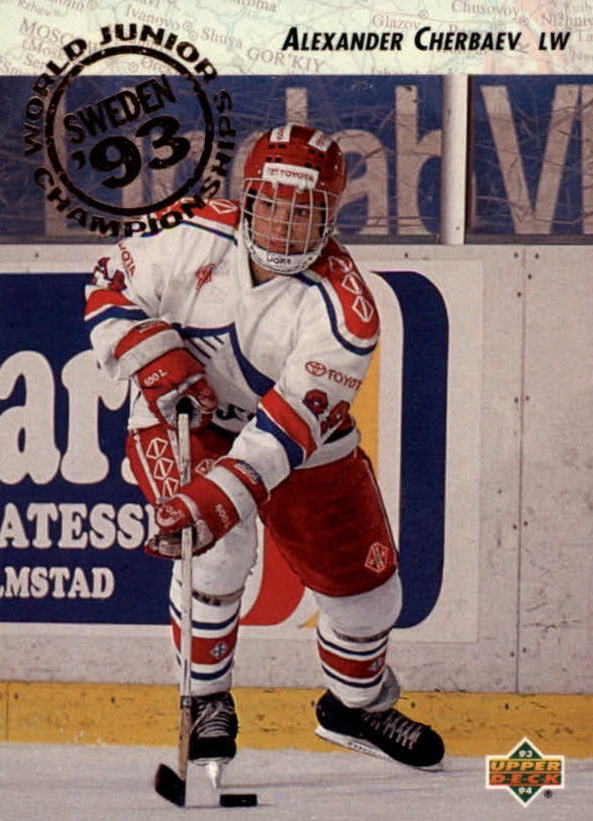NHL 1993 / 94 Upper Deck - No 279 - Alexander Cherbaev