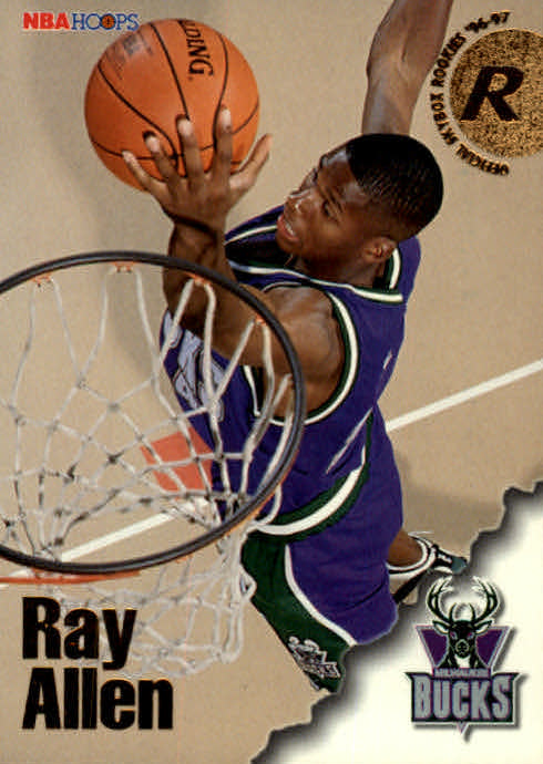 NBA 1996-97 Hoops - No 279 - Ray Allen