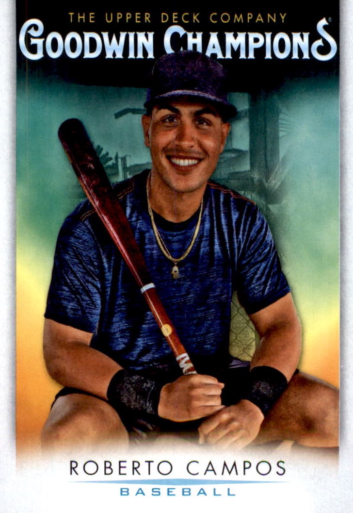 MLB 2021 Upper Deck Goodwin Champions - No 27 - Roberto Campos